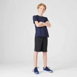 T-shirt Enfant Synthétique Respirant - 500 Marine 13 T-shirt Enfant Synthétique Respirant - 500 Marine -ProSportif Boutique t shirt enfant synthetique respirant 500 marine 4