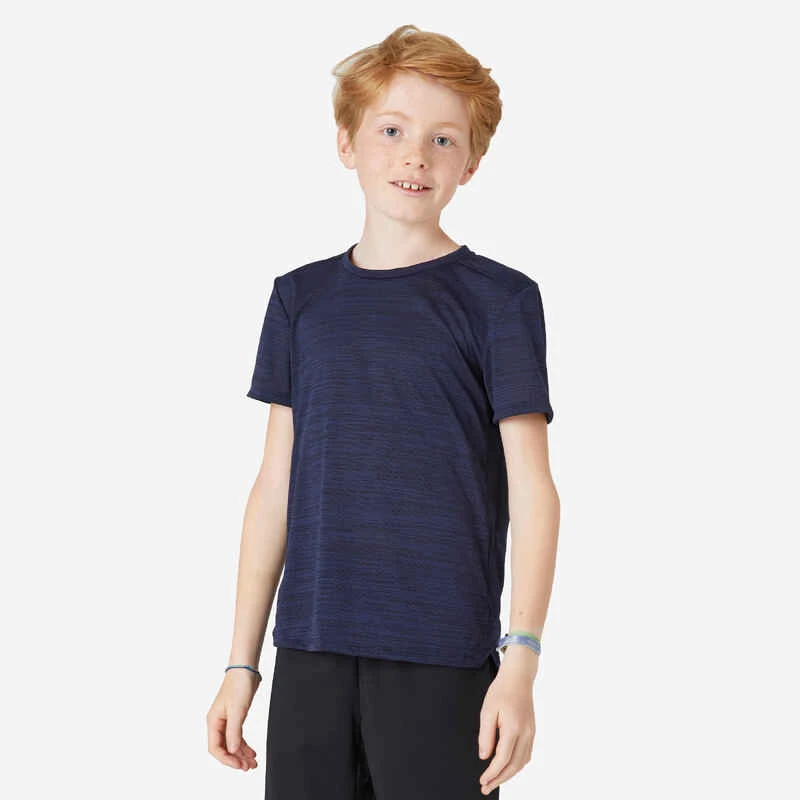 T-shirt Enfant Synthétique Respirant - 500 Marine 3 T-shirt Enfant Synthétique Respirant - 500 Marine