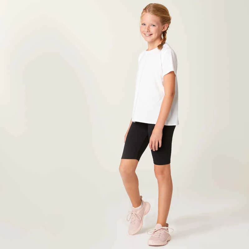 T-SHIRT FILLE COTON Blanc 7 T-SHIRT FILLE COTON Blanc – Image 5