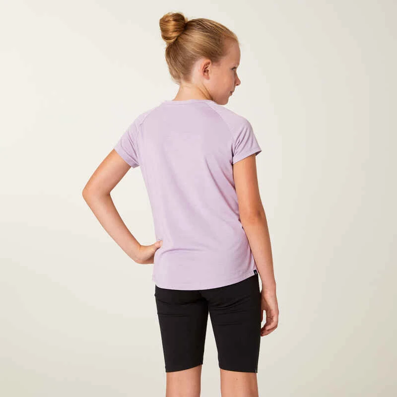 Decathlon T-shirt Fille Respirant - S500 Violet 4 Decathlon T-shirt Fille Respirant - S500 Violet – Image 2