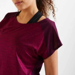 T-shirt Ample Fitness -ProSportif Boutique t shirt fitness cardio training femme blanc 120 2