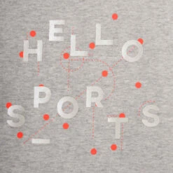 T-shirt Manches Courtes 100 Lotx2 Gris/Rose -ProSportif Boutique t shirt manches courtes 100 lotx2 grisslashrose 4