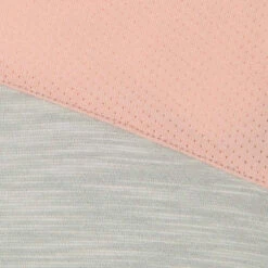 T-Shirt Manches Courtes Coton Respirant 500 Fille GYM ENFANT Gris Rose Imprimé -ProSportif Boutique t shirt manches courtes coton respirant 500 fille gym enfant gris rose imprime 5