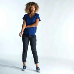 Tribord T-shirt Manches Courtes Femme Léger Sailing 100 Bleu 11 Tribord T-shirt Manches Courtes Femme Léger Sailing 100 Bleu -ProSportif Boutique t shirt manches courtes femme leger sailing 100 bleu 4