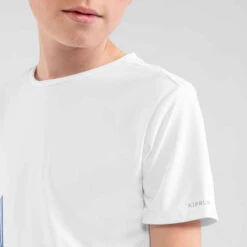 T-Shirt Running Respirant Enfant - KIPRUN DRY+ Blanc 20 T-Shirt Running Respirant Enfant - KIPRUN DRY+ Blanc -ProSportif Boutique t shirt running respirant enfant kiprun dry blanc 3
