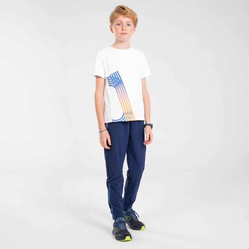 T-Shirt Running Respirant Enfant - KIPRUN DRY+ Blanc 11 T-Shirt Running Respirant Enfant - KIPRUN DRY+ Blanc – Image 9