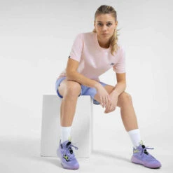 T-SHIRT / MAILLOT BASKETBALL HOMME/FEMME - TS500 SIGNATURE ROSE -ProSportif Boutique t shirt slash maillot basketball hommeslashfemme ts500 signature rose 4