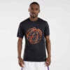 T-SHIRT / MAILLOT BASKETBALL HOMME/FEMME - TS500 FAST NOIR -ProSportif Boutique t shirt slash maillot de basketball homme ts500 blanc 6 photos