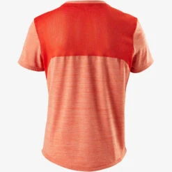 T-Shirt Synthétique Respirant Manches Courtes S500 Garçon GYM ENFANT Orange -ProSportif Boutique t shirt synthetique respirant manches courtes s500 garcon gym enfant orange 2