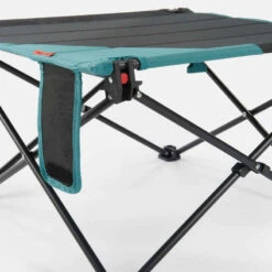 Quechua TABLE BASSE PLIANTE DE CAMPING MH100 Grise -ProSportif Boutique table basse pliante de camping mh100 grise 6