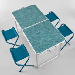 Quechua TABLE DE CAMPING PLIANTE - 4 TABOURETS - 4 À 6 PERSONNES -ProSportif Boutique table de camping pliante 4 tabourets 4 a 6 personnes 10