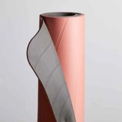 TAPIS LIGHT YOGA DOUX CLUB 5MM CORAIL -ProSportif Boutique tapis light yoga doux club 5 mm bleu marine 3