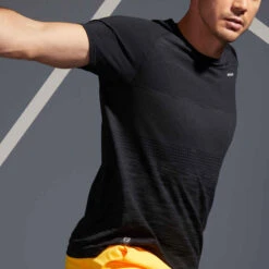 Artengo T Shirt De Tennis Homme - TTS Soft Plus Noir -ProSportif Boutique tee shirt de tennis homme tts 500 soft noir 8