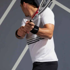 Artengo TEE SHIRT DE TENNIS HOMME TTS 900 LIGHT BLANC NOIR -ProSportif Boutique tee shirt de tennis homme tts 900 light noir bleu turquoise 9