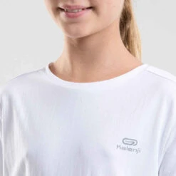 Decathlon Tee-shirt D'athlétisme Manches Courtes Respirant Enfant AT 100 Blanc -ProSportif Boutique tee shirt enfant d athletisme at 100 orange fluo 6
