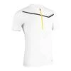 TEE SHIRT DE TRAIL RUNNING MANCHES COURTES ZIP HOMME BLANC 2 TEE SHIRT DE TRAIL RUNNING MANCHES COURTES ZIP HOMME BLANC -ProSportif Boutique tee shirt manches courtes trail running noir homme