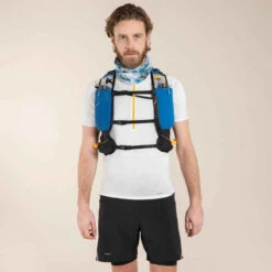 TEE SHIRT DE TRAIL RUNNING MANCHES COURTES ZIP HOMME BLANC -ProSportif Boutique tee shirt manches courtes trail running noir homme 9