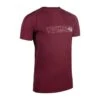 TEE SHIRT DE TRAIL RUNNING MANCHES COURTES GRAPH HOMME BORDEAUX