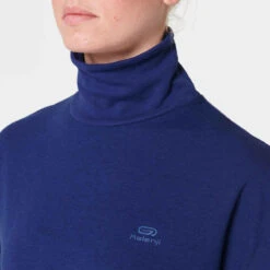 Kalenji T-SHIRT MANCHES LONGUES FEMME DE RUNNING RUN DRY+ BLEU 14 Kalenji T-SHIRT MANCHES LONGUES FEMME DE RUNNING RUN DRY+ BLEU -ProSportif Boutique tee shirt manches longues running run dry feel gris carbone femme 2