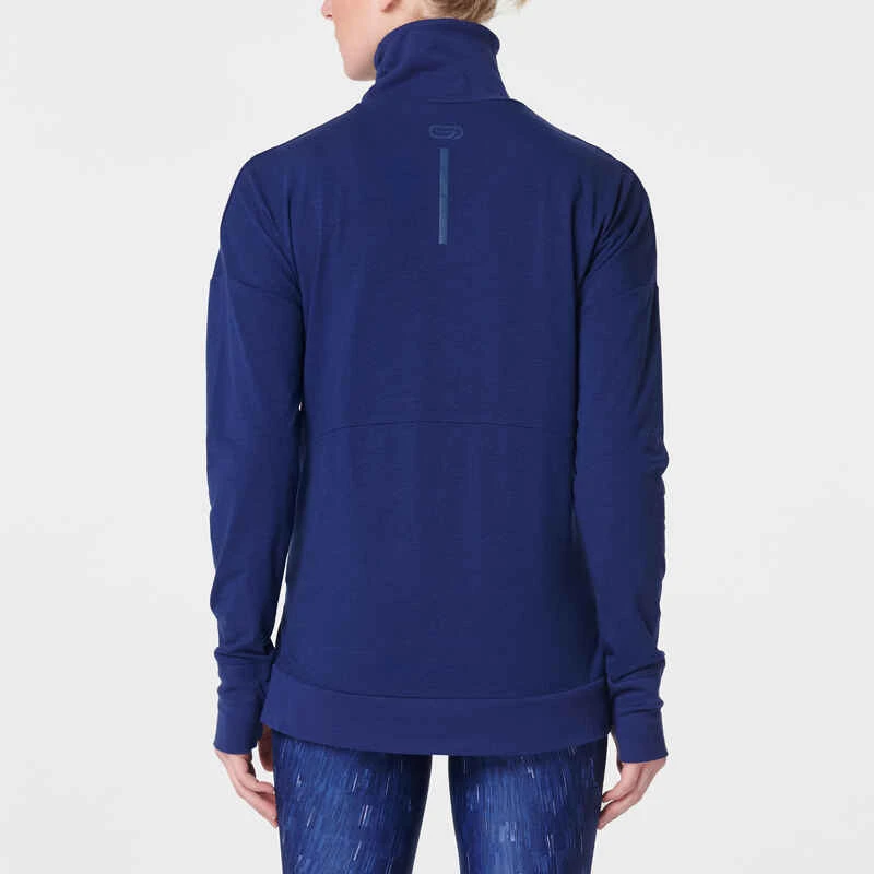 Kalenji T-SHIRT MANCHES LONGUES FEMME DE RUNNING RUN DRY+ BLEU 8 Kalenji T-SHIRT MANCHES LONGUES FEMME DE RUNNING RUN DRY+ BLEU – Image 6