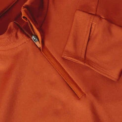 Kalenji TEE SHIRT MANCHES LONGUES RUNNING RUN WARM ORANGE -ProSportif Boutique tee shirt manches longues running run warm bleu fonce homme 7