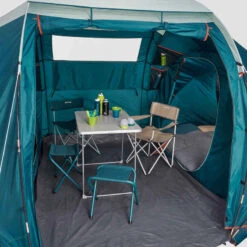 Quechua Tente à Arceaux De Camping - Arpenaz 4.2 - 4 Personnes - 2 Chambres -ProSportif Boutique tente a arceaux de camping arpenaz 42 4 personnes 2 chambres 8