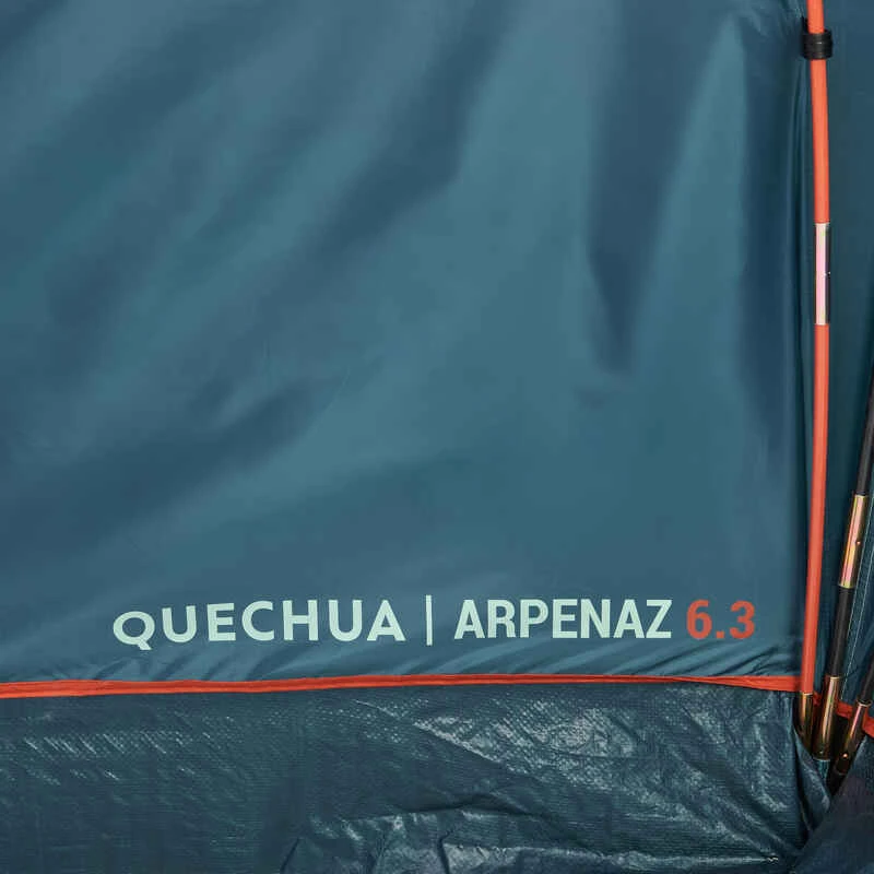 Quechua Tente à Arceaux De Camping - Arpenaz 6.3 - 6 Places - 3 Chambres 11 Quechua Tente à Arceaux De Camping - Arpenaz 6.3 - 6 Places - 3 Chambres – Image 9