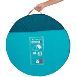 Quechua Tente De Camping - 2 SECONDS - 3 Places 24 Quechua Tente De Camping - 2 SECONDS - 3 Places -ProSportif Boutique tente de camping 2 seconds bleue 3 personnes 2