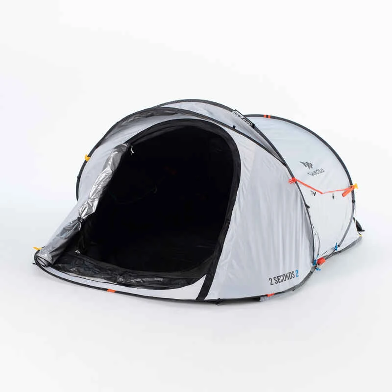 Quechua Tente De Camping - 2 SECONDS - 2 Places - Fresh & Black 13 Quechua Tente De Camping - 2 SECONDS - 2 Places - Fresh & Black – Image 11
