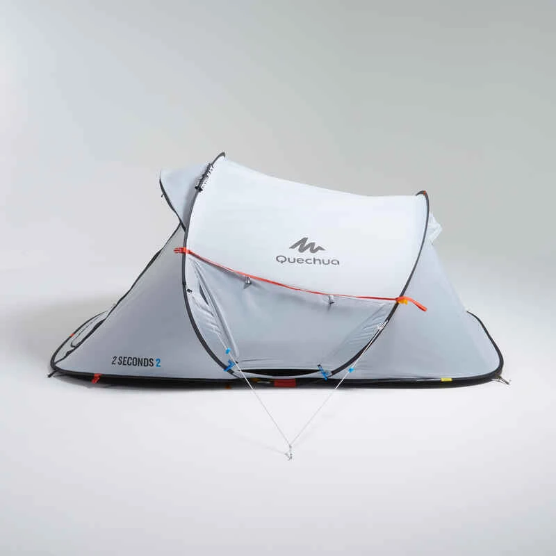 Quechua Tente De Camping - 2 SECONDS - 2 Places - Fresh & Black 7 Quechua Tente De Camping - 2 SECONDS - 2 Places - Fresh & Black – Image 5