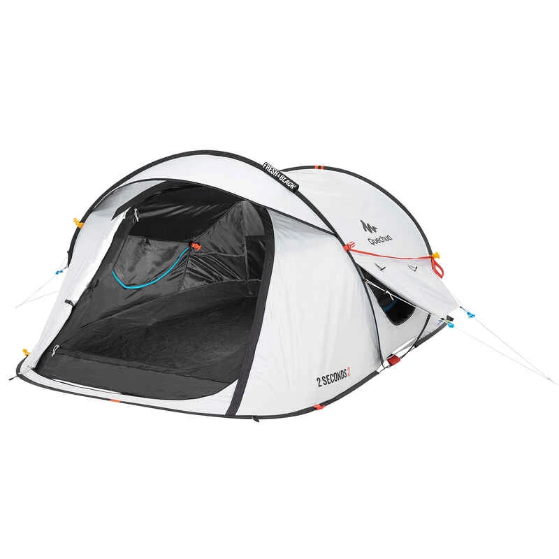 Quechua Tente De Camping - 2 SECONDS - 2 Places - Fresh & Black 3 Quechua Tente De Camping - 2 SECONDS - 2 Places - Fresh & Black