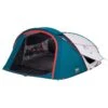 Quechua Tente De Camping - 2 SECONDS XL - 3 Places - Fresh & Black