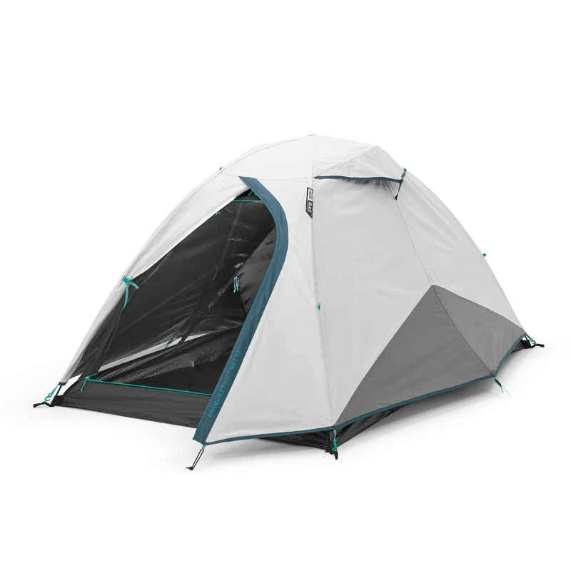 Quechua Tente De Camping - MH100 - 2 Places - Fresh & Black 3 Quechua Tente De Camping - MH100 - 2 Places - Fresh & Black
