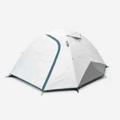 Quechua Tente De Camping - MH100 - 3 Places - Fresh & Black -ProSportif Boutique tente de camping mh100 fresh black 3 personnes 10