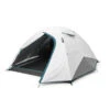 Quechua Tente De Camping - MH100 - 3 Places - Fresh & Black -ProSportif Boutique tente de camping mh100 fresh black 3 personnes