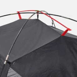 Quechua Tente De Camping - MH100 - 3 Places - Fresh & Black -ProSportif Boutique tente de camping mh100 fresh black 3 personnes 13
