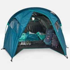 Quechua Tente De Camping - MH100 XL - 3 Places - Fresh & Black 25 Quechua Tente De Camping - MH100 XL - 3 Places - Fresh & Black -ProSportif Boutique tente de camping mh100 xl 3 places fresh black 3