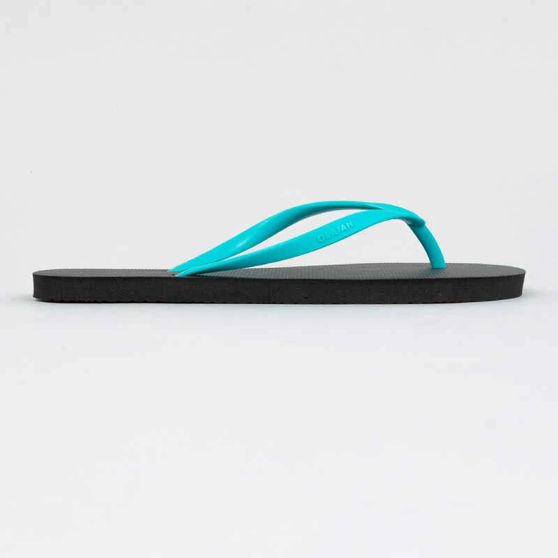 TONGS Femme 100 Noir Turquoise 5 TONGS Femme 100 Noir Turquoise – Image 3