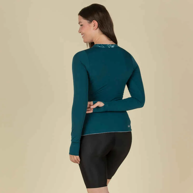 Top De Natation Femme Una Pyva Petrol 5 Top De Natation Femme Una Pyva Petrol â Image 3