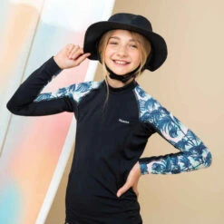 Tee Shirt Anti Uv Enfant Manches Longues Surf Noir Bleu 18 Tee Shirt Anti Uv Enfant Manches Longues Surf Noir Bleu -ProSportif Boutique top solaire fille manche longue noir presana 7