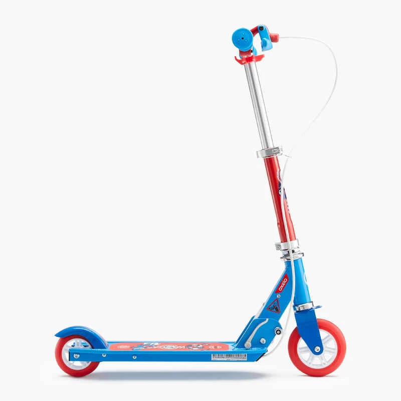 TROTTINETTE ENFANT PLAY 5 AVEC FREIN BLEUE 4 TROTTINETTE ENFANT PLAY 5 AVEC FREIN BLEUE – Image 2