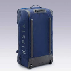 Kipsta Valise 105L - ESSENTIAL Bleue -ProSportif Boutique valise essentiel 105l bleue marine 2
