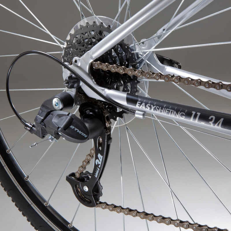 VÉLO TOUT CHEMIN RIVERSIDE 120 GRIS METAL 6 VÉLO TOUT CHEMIN RIVERSIDE 120 GRIS METAL – Image 4