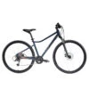 VÉLO TOUT CHEMIN RIVERSIDE 500 BLEU NUIT -ProSportif Boutique velo tout chemin riverside 500 gris rouge