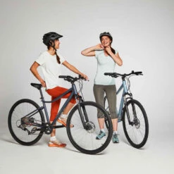 VÉLO TOUT CHEMIN RIVERSIDE 500 BLEU NUIT -ProSportif Boutique velo tout chemin riverside 500 gris rouge 2