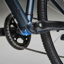 VÉLO TOUT CHEMIN RIVERSIDE 500 BLEU NUIT -ProSportif Boutique velo tout chemin riverside 500 gris rouge 8