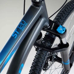Rockrider VÉLO VTT RANDONNEE ST 120 NOIR BLEU 27,5" -ProSportif Boutique velo vtt st 120 noir bleu 275quote 7
