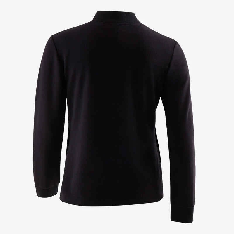 Veste 100 Gym Fille Noir 6 Veste 100 Gym Fille Noir â Image 4