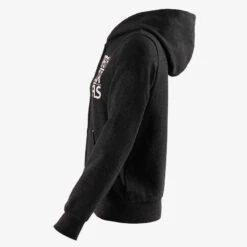 Veste Capuche Chaude 100 Fille GYM ENFANT Gris Imprimé -ProSportif Boutique veste capuche chaude 100 fille gym enfant bleu imprime 3