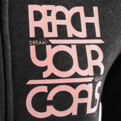 Veste Capuche Chaude 100 Fille GYM ENFANT Gris Imprimé -ProSportif Boutique veste capuche chaude 100 fille gym enfant bleu imprime 4